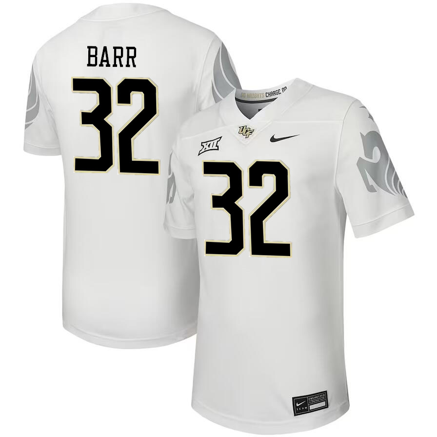 Men #32 Ethan Barr UCF Knights Big 12 Conference College Football Jerseys Stitched-Black